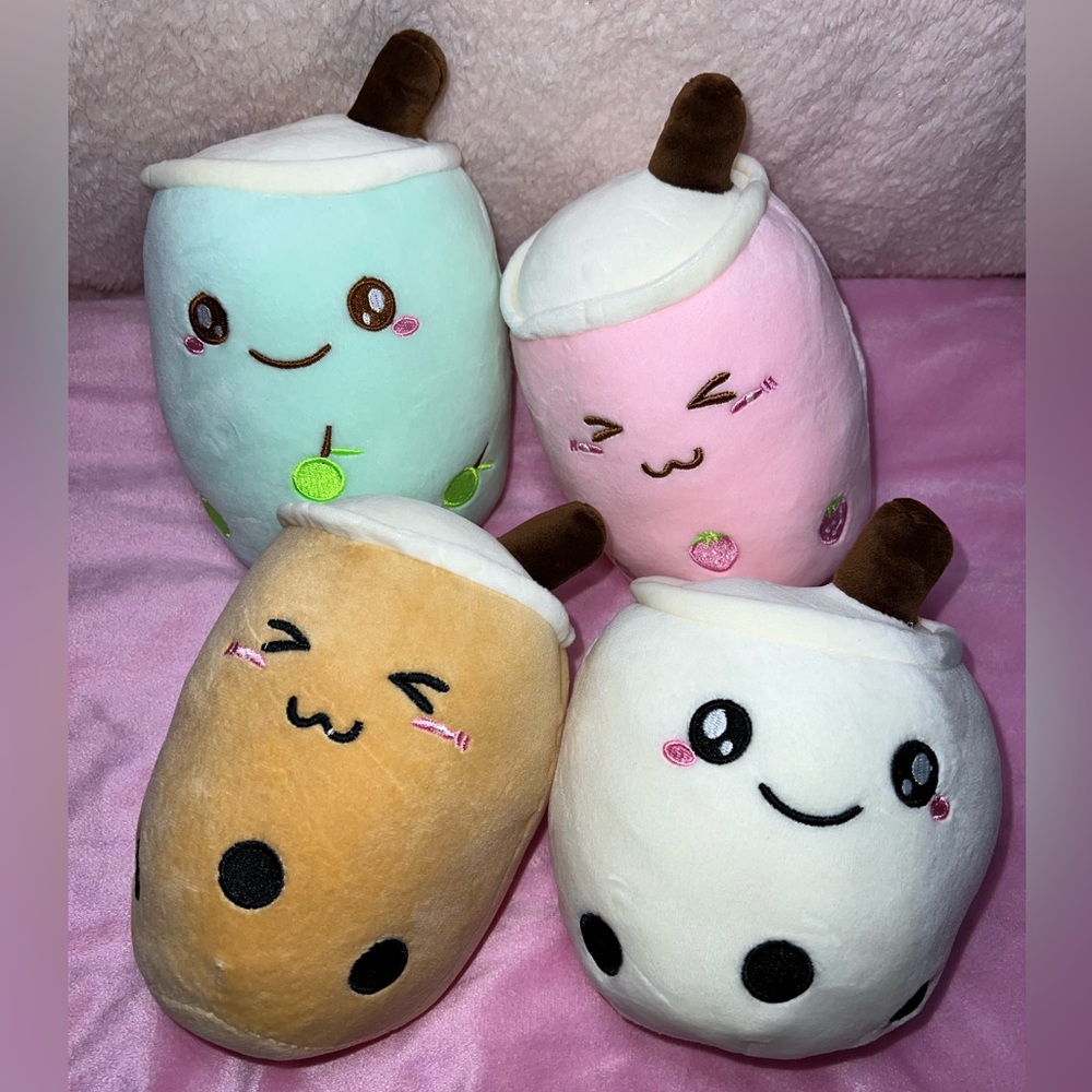 Boba Plush Family